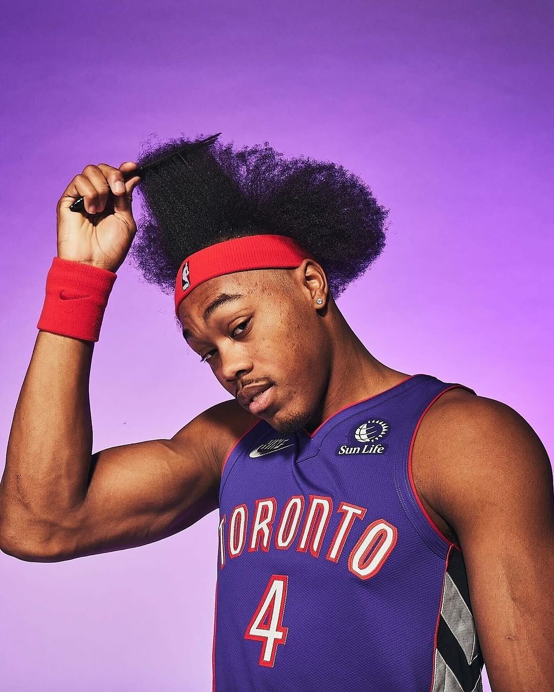 猛龙力克加拿大男篮，巴恩斯高光表现